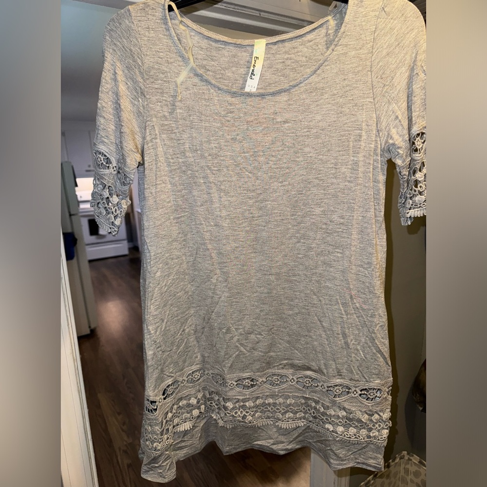 Emerald Brand Boutique Tunic Top. Brand new. Multiple Sizes.